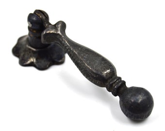 Vintage Rustic Teardrop Swing Drawer Pull Kitchen Cabinet Drawer Cupboard Knob Handle Unique Elegant Design