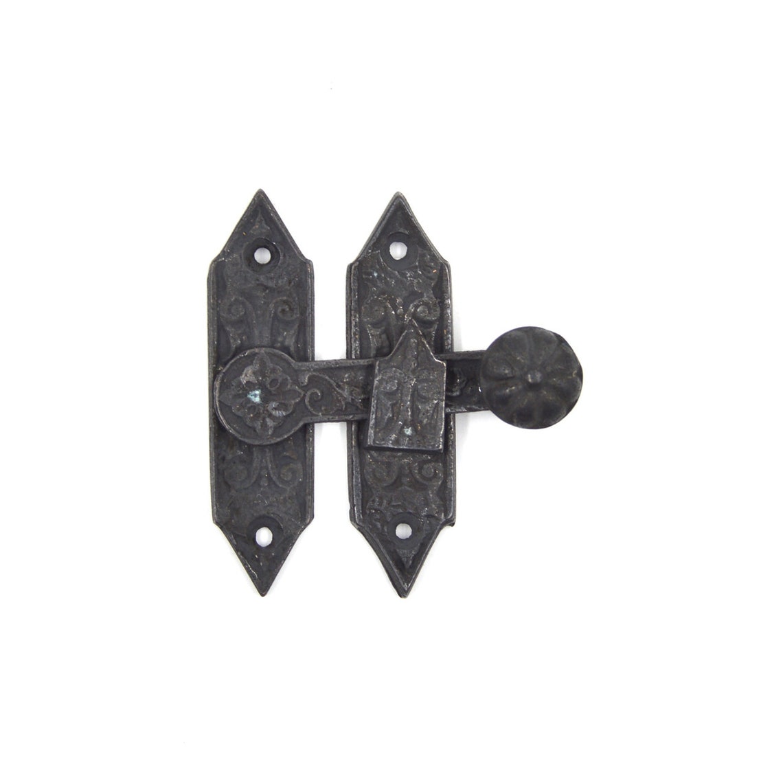 Rustic Latch Lock Handmade Rustic Solid Brass Latch Lock - Antique Look Gothic Style ...