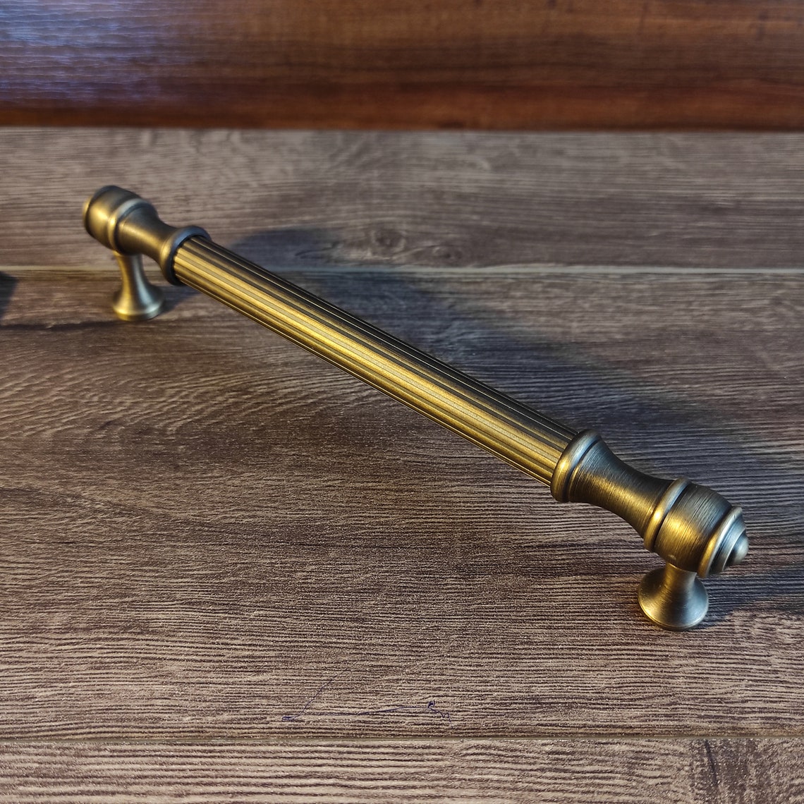 Elegant Handmade Solid Brass Cabinet Pull Handles - Premium Quality ...