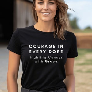 Camisa de lucha contra el cáncer, camiseta de guerrero contra el cáncer, camiseta de concientización sobre el cáncer, camiseta de apoyo al cáncer, camiseta de lucha contra el cáncer, pasando por quimioterapia