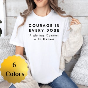 Camisa de lucha contra el cáncer, camiseta de guerrero contra el cáncer, camiseta de concientización sobre el cáncer, camiseta de apoyo al cáncer, camiseta de lucha contra el cáncer, pasando por quimioterapia