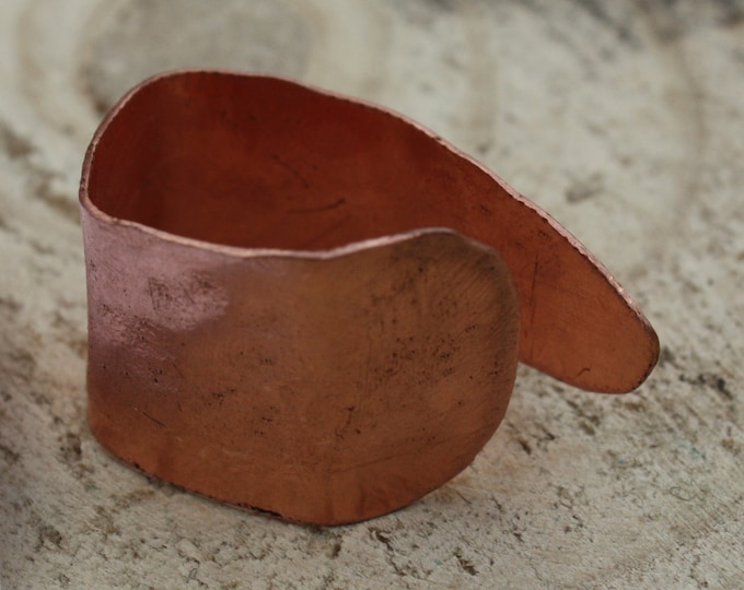 Copper Thumb Pick - Adjustable size - hand made for Guitar, banjo, etc.