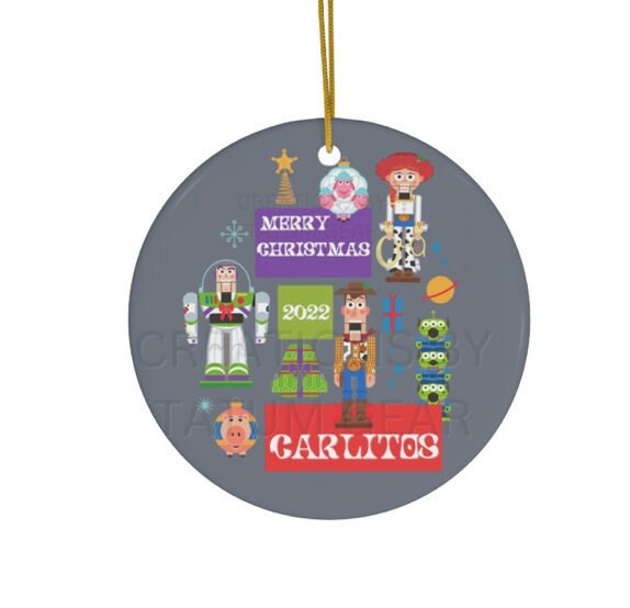 Discover Disney Christmas Ornament - Personalized with Name - Merry Christmas