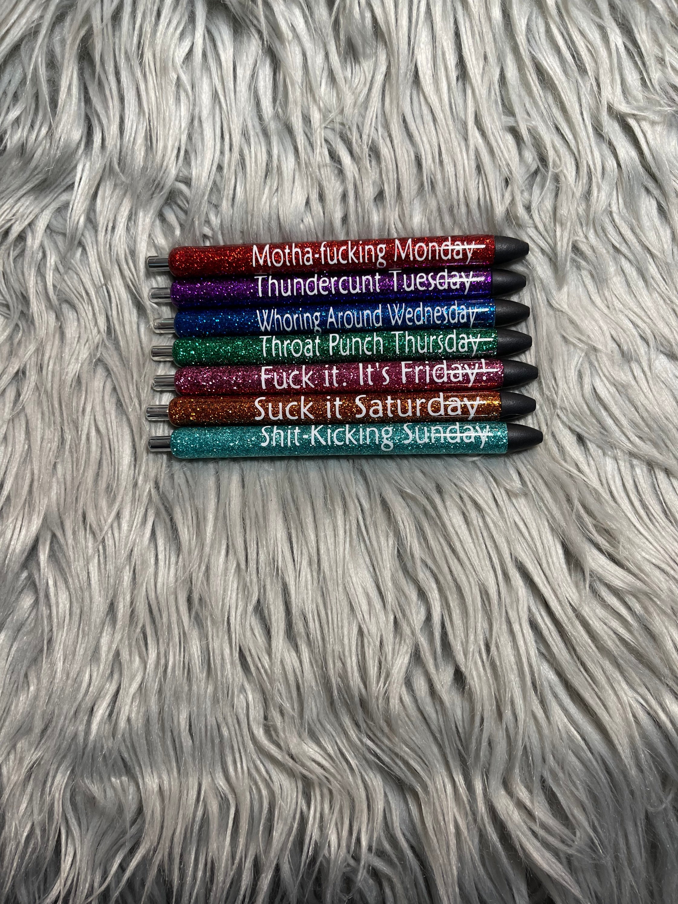 Fuck If I Know - Pen Set – Bella Vita Jewelry