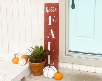 Thanksgiving Welcome Sign | Front Porch | Acrylic Welcome Sign | Fall Decor | Autumn Decor | Holiday Porch Decor