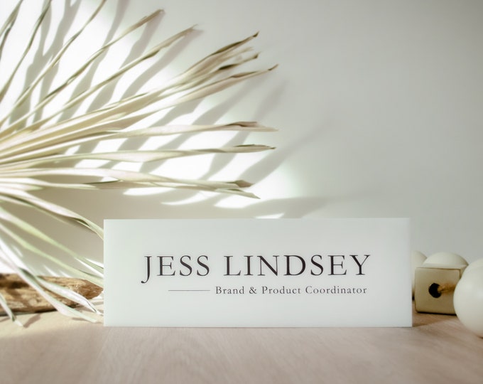 Nameplates + Place Cards