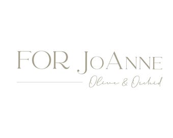 For JoAnne | Custom Olive & Orchid Signs