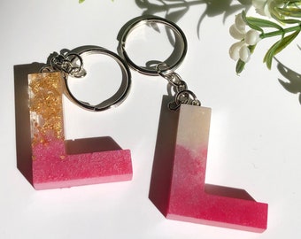 Ombre Resin Keychains