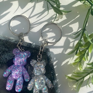 Resin Bear Keychain