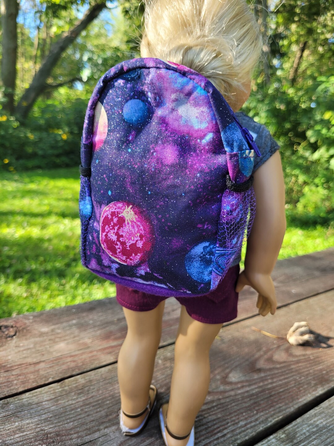 Galaxy Backpack for 18 Dolls Etsy