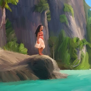 Moana at the Edge of the Water