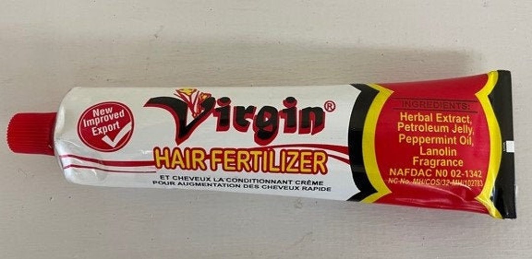 Virgin Hair Fertilizer and Conditioning Cream for Rapid and Healthy