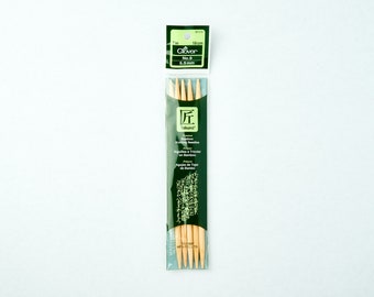 Clover Takumi Aiguilles Double Pointe Bambou 16cm 5,50mm