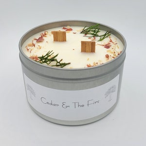 Cedar & The Firs - Holiday Candles - Hand Poured - Soy Wax
