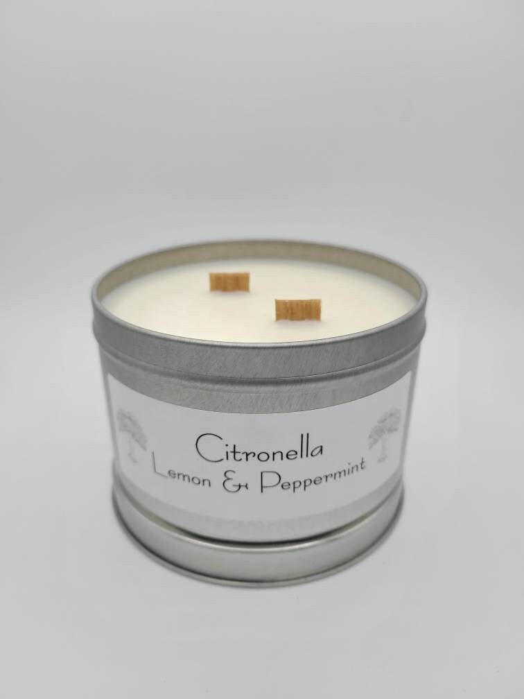 Citronella, Lemon, & Peppermint Soy Candle