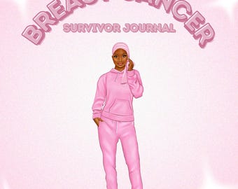 Breast Cancer Survivor Journal | Printable Healing & Reflection Journal | Digital Download | Self-Care Planner for Survivors