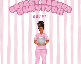 Breast Cancer Survivor Journal | Printable Healing & Reflection Journal | Digital Download | Self-Care Planner for Survivors