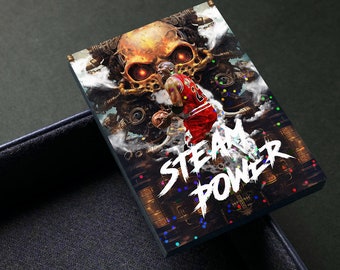NEW! Steam Power Michael Jordan Chicago Bulls Unbranded Basketball Prism Card