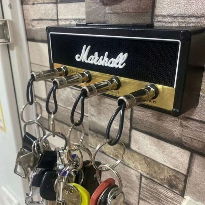 Marshall JCM800 Vintage Rack Amp Guitar Amplifier Key Holder Etsy UK