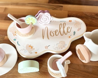 ¡OFERTA! Juego de té personalizable. Regalo personalizable para niña. Regalo para sobrina o nieta. Juguete para niña. Regalo de cumpleaños para niña. Regalo personalizado para niña pequeña.
