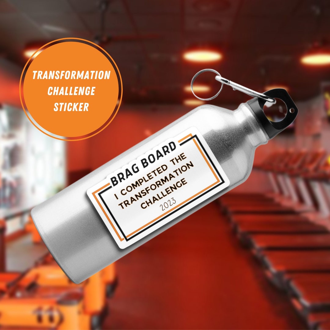 OTF Transformation Challenge Sticker Orangetheory Sticker Etsy