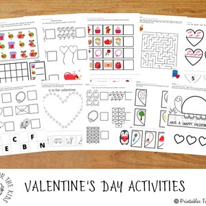 Valentine's Day Kids, Valentine's Craft, Kids Printable Valentine's Day Activities, Valentine Day Coloring Page