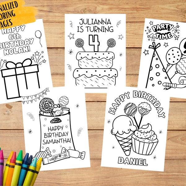 Custom Birthday Coloring Pages - Il 600x600.5837318460 Bgm4 