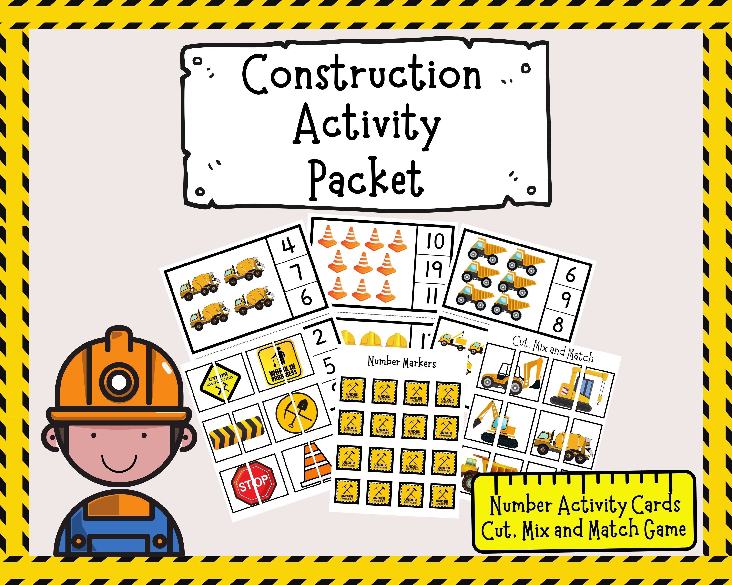 Preschool Printable Counting Practice Number Practice Task | Etsy