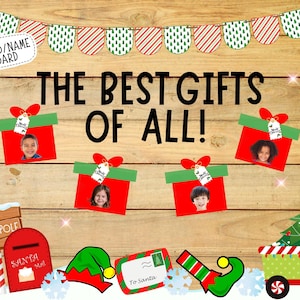 Christmas Bulletin Board Kit, December Bulletin Board Ideas, School Bulletin Board, Christmas Classroom Decor, Winter Bulletin Board