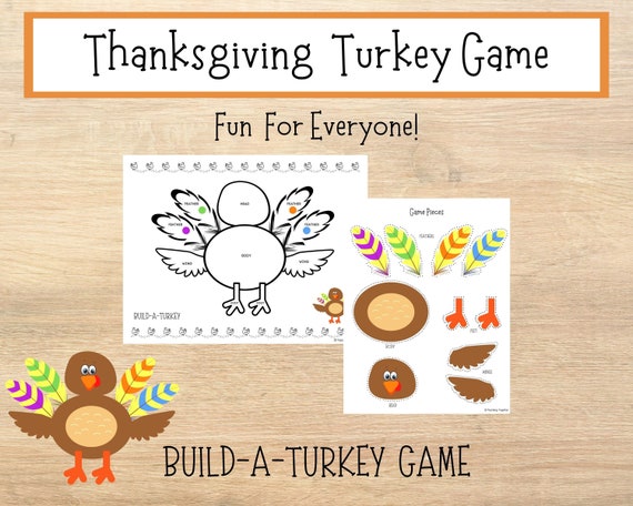 Thanksgiving Game for Kids Thanksgiving Kids Activity