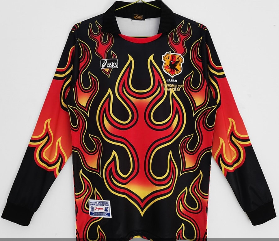 INSPO] Japanese goalkeeper jerseys from the 98' World Cup