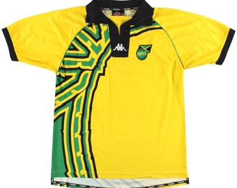 ADIDAS Vintage 90er Jahre Trefoil Adults' Jamaica Football ADIDAS Vintage 90er Jahre Trefoil Adults' Jamaica Football