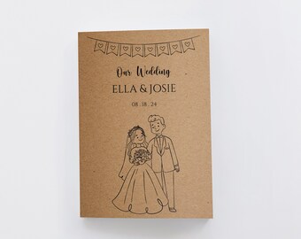 Kids Wedding Activity Book, Kids Wedding Favours in Bulk, Kids Colouring, Wedding Kids Pack, Fall Wedding, Kids Activity Kits for Wedding