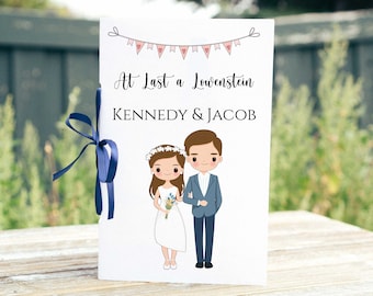 Personalized Kids Wedding Activity Book, Colouring Pack