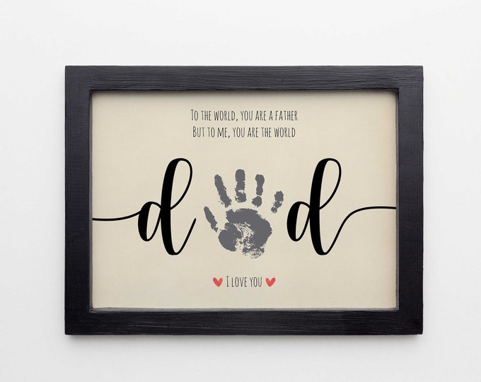 Valentine's Day Handprint Footprint Art Craft Set of 9, Love Valentines ...