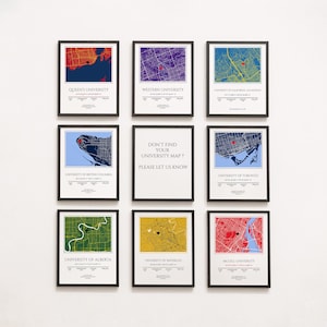Gepersonaliseerde My Dream University Poster Print, Universiteit Afstuderen Geschenken, Graduation Gifts voor Hem, nieuwe student gift poster