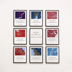 Impression personnalisée de cadeaux de fin d’études universitaires, carte imprimable de l’université, cadeaux de remise des diplômes pour elle, cadeau pour étudiant universitaire,
