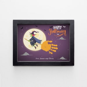 Halloween Handprint Crafts, My First Halloween Handprint Art, Halloween Footprint Art, Infant Halloween Handprint and Footprint Crafts