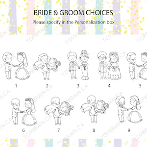 Kids Wedding Activity Book, Kids Fall Wedding Favours in Bulk, Kids Colouring, Wedding Kids Pack, Kids Activity Kits for Wedding image 4