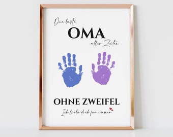Oma-Decke Mit Spruch – Weiche Flanell-Decke 127x152 Cm Als Geschenk Zu Geburtstag, Weihnachten Oder Muttertag