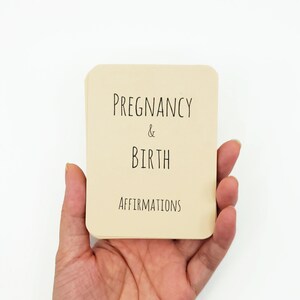 Cartes d'affirmation de la grossesse et de la naissance - Un excellent cadeau de grossesse pour les nouvelles mamans. Idéal pour une baby shower, un cadeau de naissance ou un cadeau de naissance.