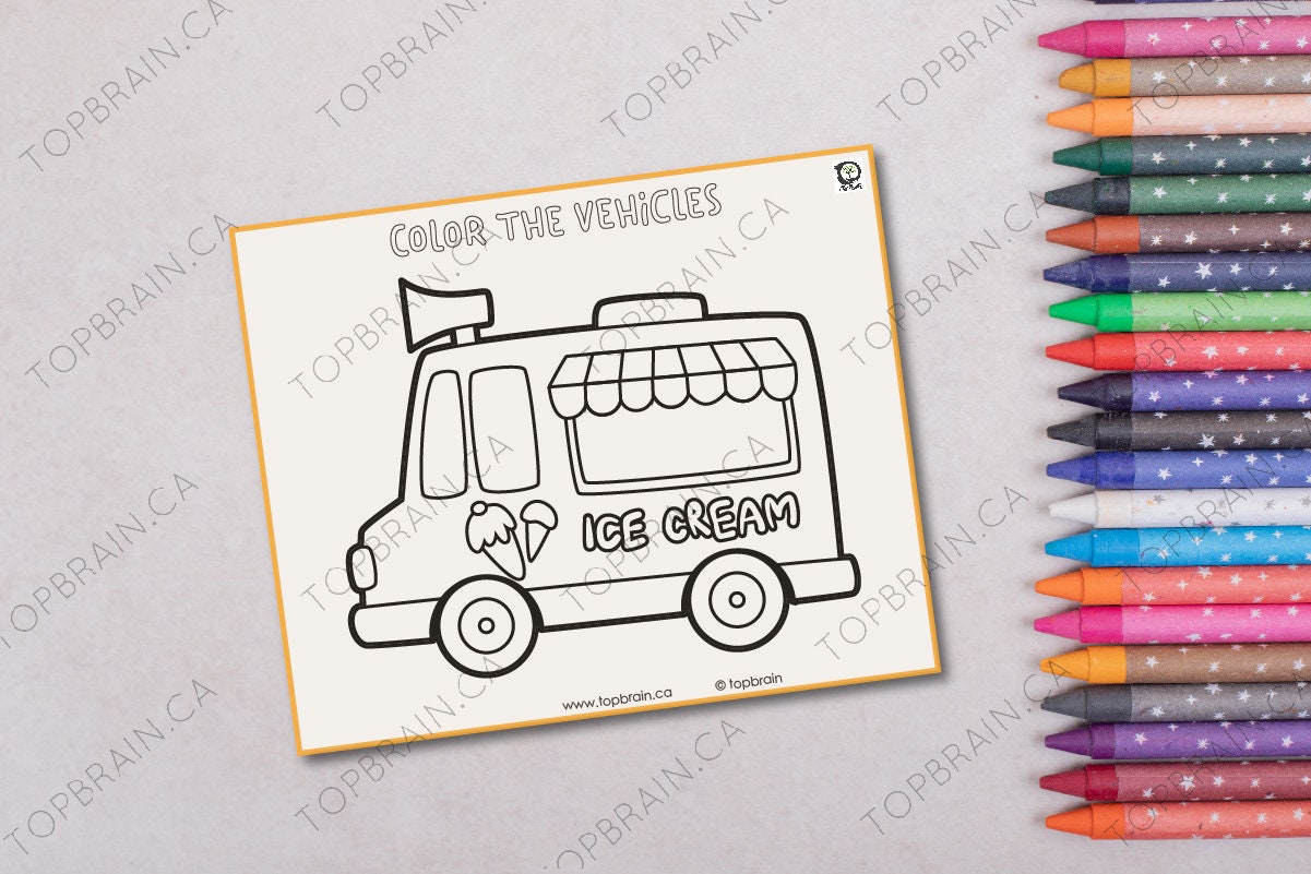Kids Activity Coloring Pages Printable Kids Activity Book | Etsy