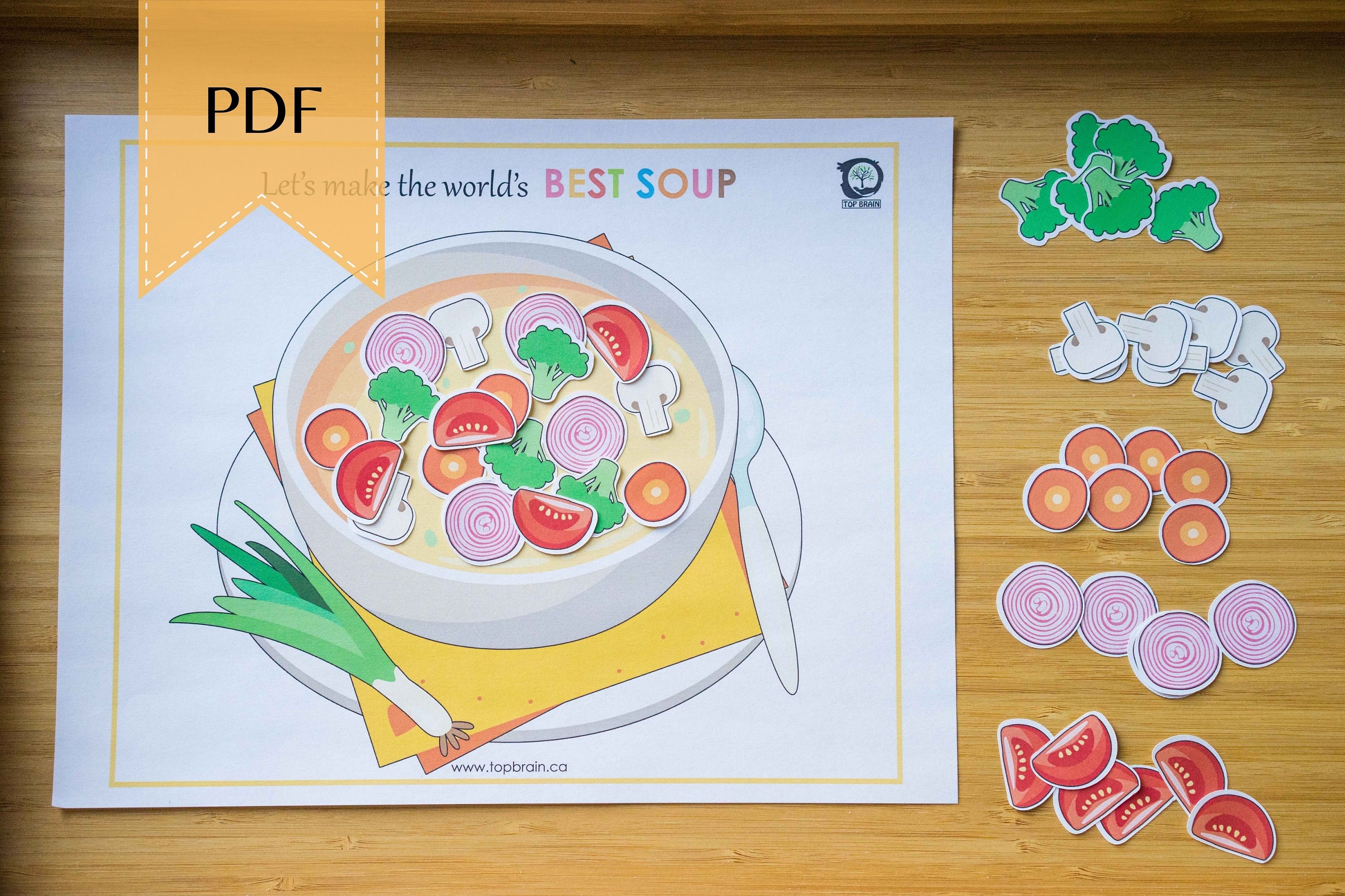 Cooking Preschool Worksheets Printable Preschool Curriculum | Etsy