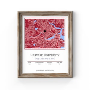 Stadtplan Der Universität Von Der Efeu, Abitur Geschenk, Universität Frischer Mann Geschenk, New Student Geschenk Poster, Beste Freundin Geschenk