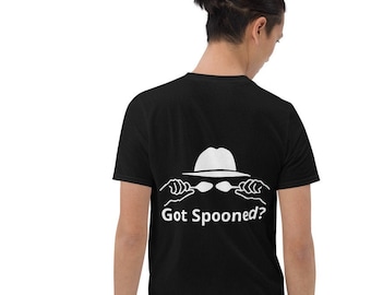 Koszulka z nadrukiem „Musical Spoons”, projekt perkusji i rytmu