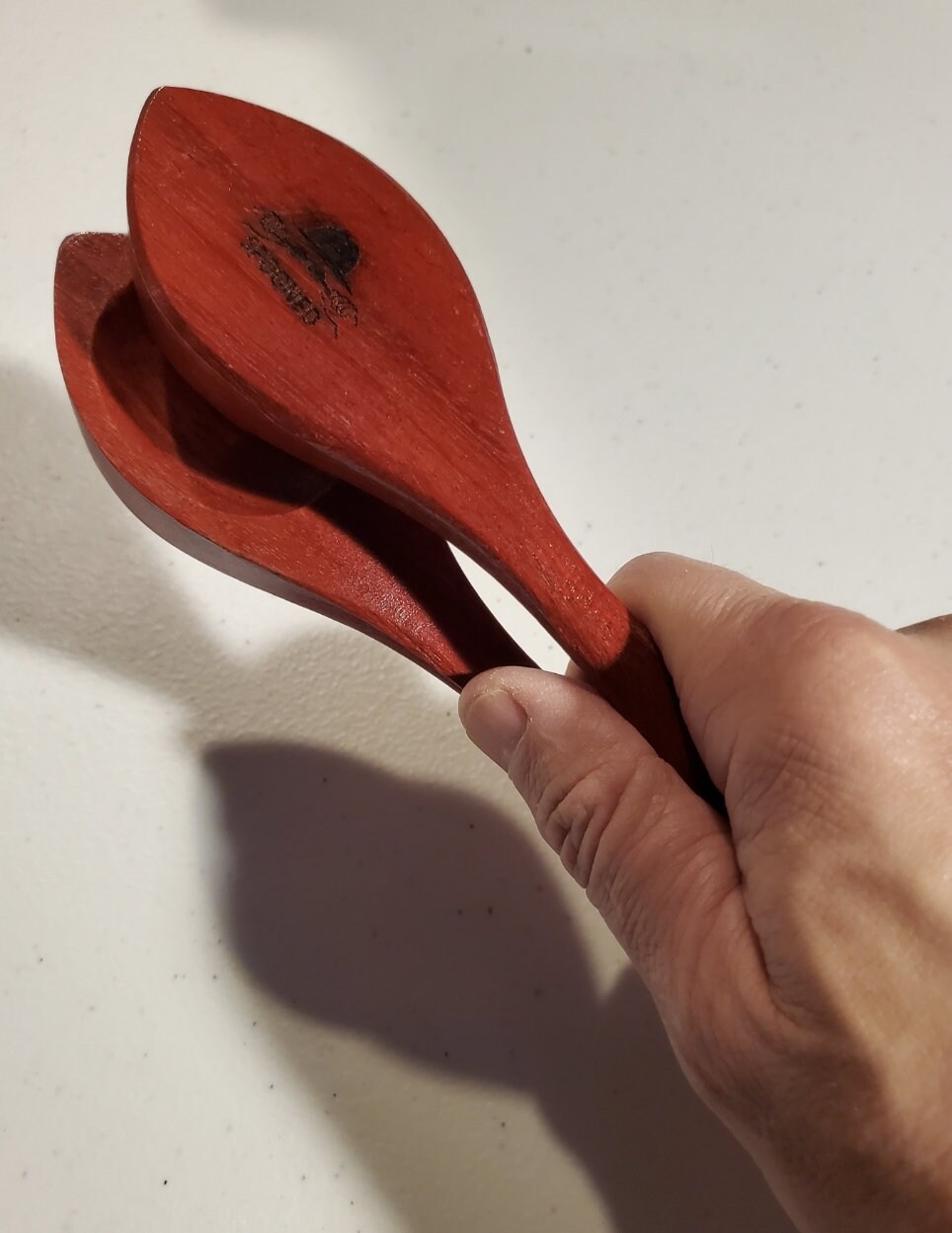 Wooden Musical Spoons Traditional Irish Percussion Musical Instrument