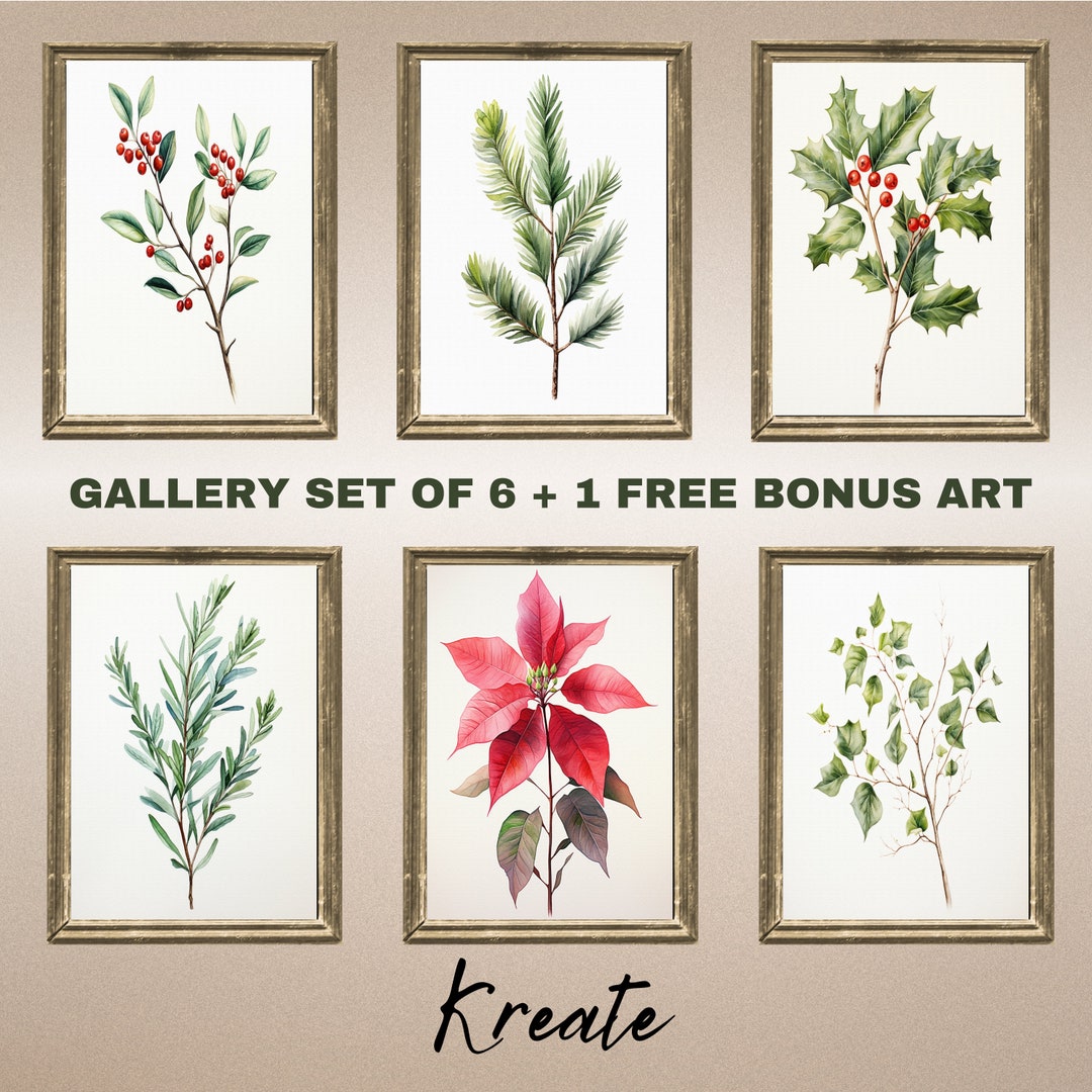 PRINTABLE Vintage Winter Painting - Il 1080xN.5479330893 Bhln