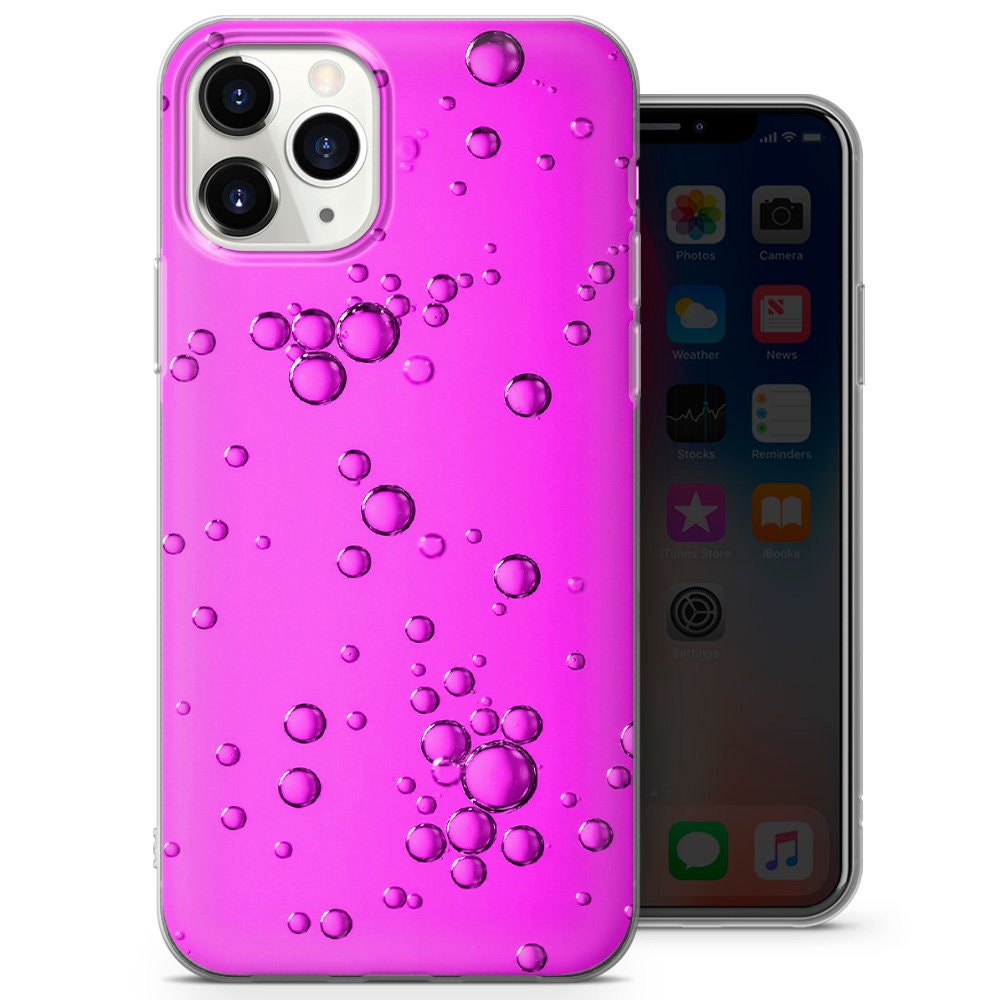 Bubbles Phone Case Colorful Bubble Pattern Phone Cover Fits Etsy