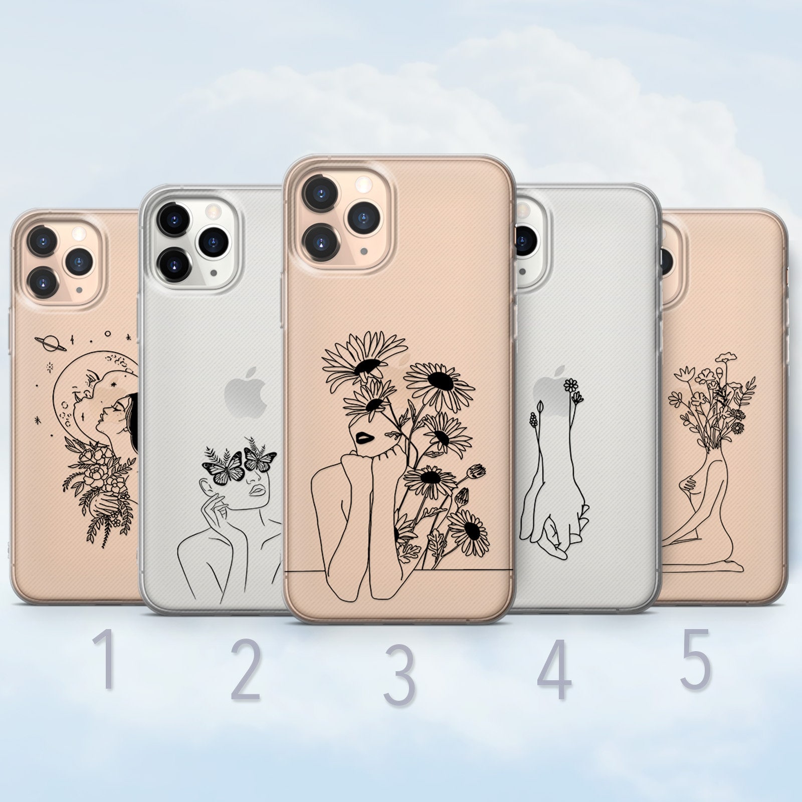 [EENK] / ☆ Phone Case Liney / Light Pink EENK SHOP