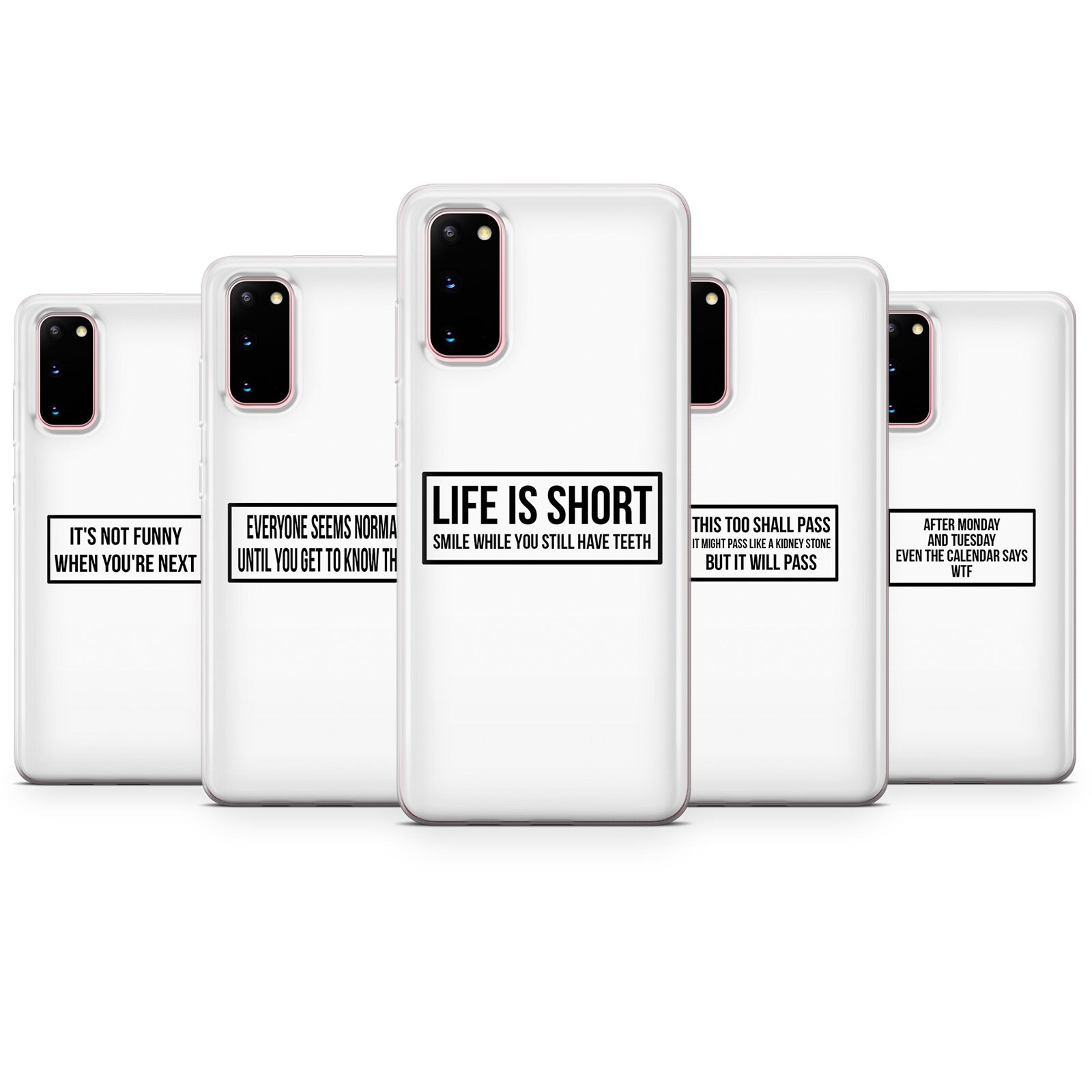 Sarcastic Quote Phone Case Funny Sarcasm Phrase Cover Fits Etsy UK